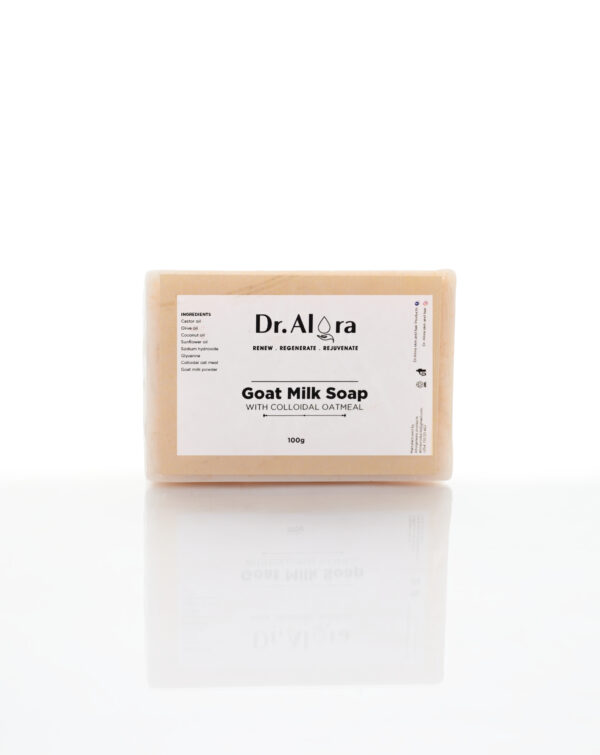 GOAT MILK AND COLLOIDAL OATMEAL SOAP